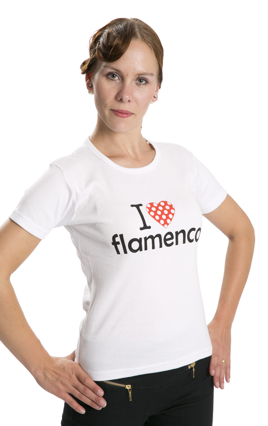 T Shirt I love flamenco T SHIRTS La Sonanta Flamenco