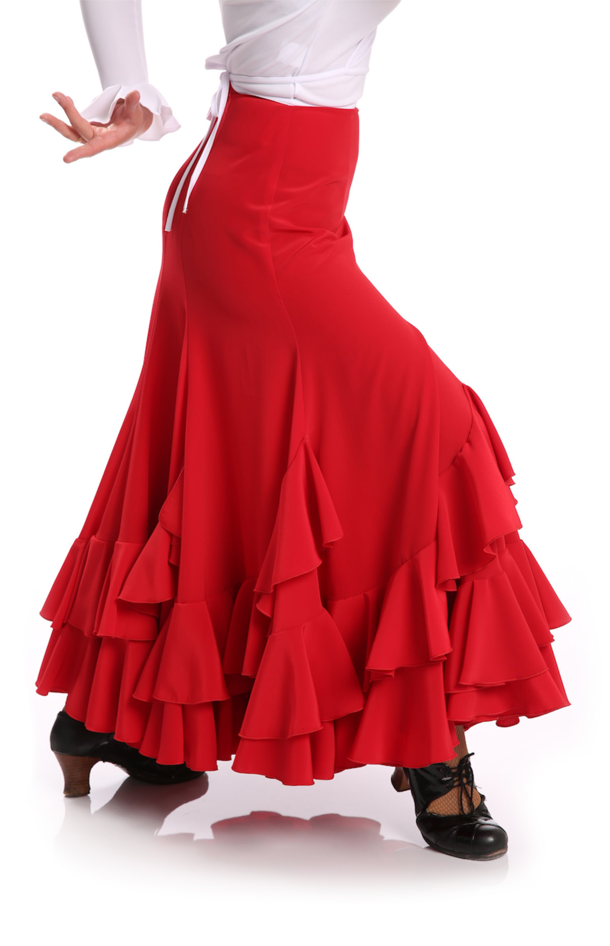 Flamenco Dance Skirt Triana FL Red ...