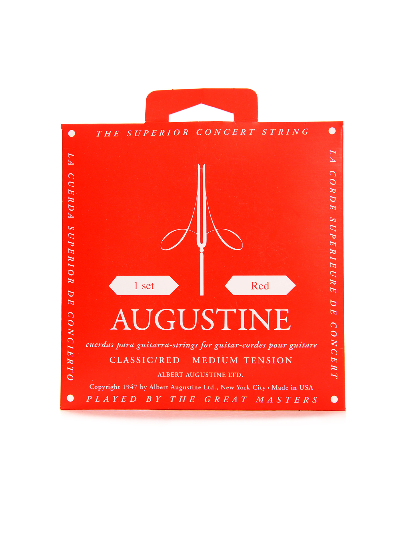 Augustine classic outlet red medium tension