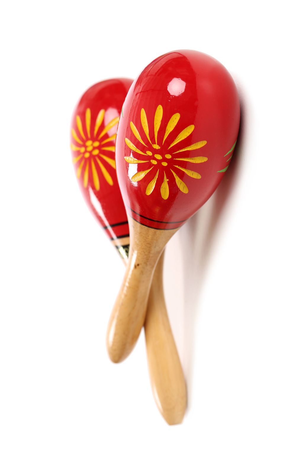 Mexico Wood Maracas and Castanets Percussion Spanish Folk