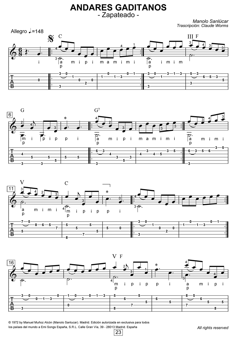 Guitar Sheet Music For Beginners Numbers / Robbins - El Paso sheet music for guitar solo (easy tablature) : This is when you want to memorize the notes on the fretboard.