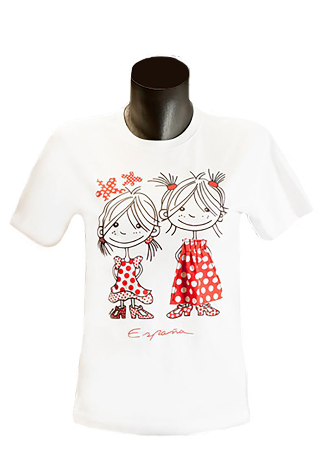 Kinder T-shirt flamenco Dos Ninos › T-SHIRTS › La Sonanta - Flamenco