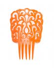 Hair comb in orange