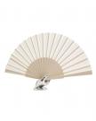 Flamenco dance fan ecru 31cm