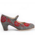 Flamenco dance Shoe Lunas Bordadas