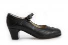 Flamenco dance Shoe Bicolor Black