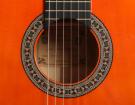 Juan Montes Flamenco guitar blanca