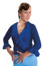 Flamenco blouse blue