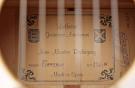 Juan Montes flamenco guitar 132M blanca