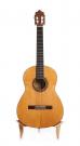 Francisco Manuel Díaz flamenco guitar blanca 1985