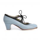 Flamenco dance Shoe Candor Blue/Black