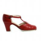 Flamenco dance Shoe Clásico Español IV Red