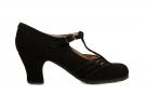 Flamenco dance Shoe Class Nubuck Black