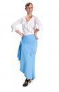 Flamenco Dance Skirt La Tate Blue size M