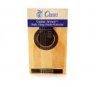 Precut static tap plate for flamenco guitar transparent, removable