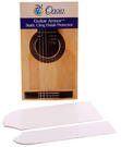 Precut static tap plate for flamenco guitar transparent, removable