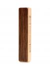 Double percussion shaker dark brown