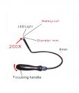 Interior guitar inspection camera