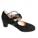 Flamenco shoe Gala black suede