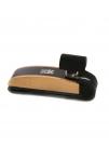 Capo LVI with off-center positioned peg, mother of pearl inlay