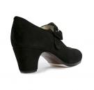 Flamenco dance Shoe Tablas Suède Black