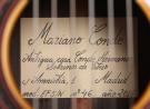 Mariano Conde flamenco guitar negra 