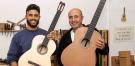 Mariano Conde flamenco guitar negra 
