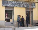 Mariano Conde flamenco guitar negra 