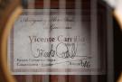 Vicente Carrillo concert flamenco guitar negra 