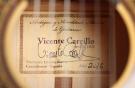 Vicente Carrillo flamenco guitar blanca 2016 