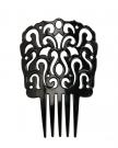 Hair comb in black
