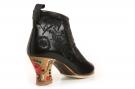 Flamenco dance Shoe Botín Black Hand Painted