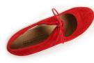 Flamenco dance Shoe Angelito Red suède Ba