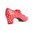 Flamenco Dance Shoe Polka Dots