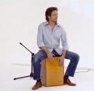 Learn how to play the cajón percussion DVD score book