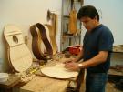 Navarro flamenco guitar blanca cypress