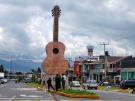 Navarro flamenco guitar blanca cypress