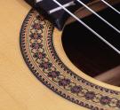 Navarro flamenco guitar blanca cypress