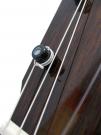 Geared flamenco guitar pegs rosewood grip