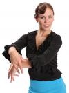 Flamenco blouse black
