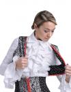 flamenco white blouse embroidered from La Tate