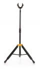 Guitar stand with auto grab system