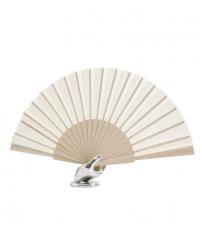 Flamenco dance fan ecru 31cm