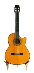 Exclusive Francisco Broseta flamenco guitar Florentine cutaway