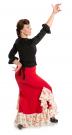 Flamenco Dance Skirt Azabache II R8-R5-C101