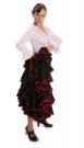 Flamenco Dance Skirt Triana K Black