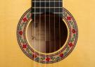 Juan Montes flamenco guitar 132M blanca