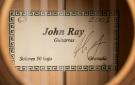 John Ray flamenco guitar 2003 blanca