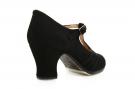 Flamenco dance Shoe Class Nubuck Black