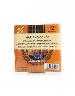 Flamenco guitar strings Conde 740 hard tension